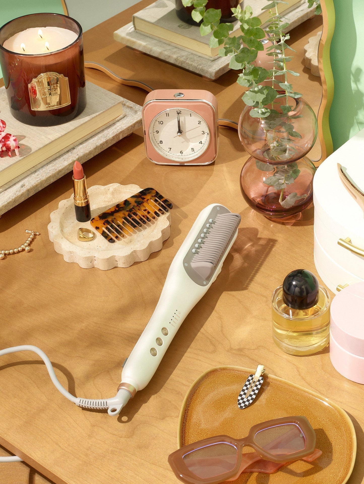 Pro Steam Straightener Brush