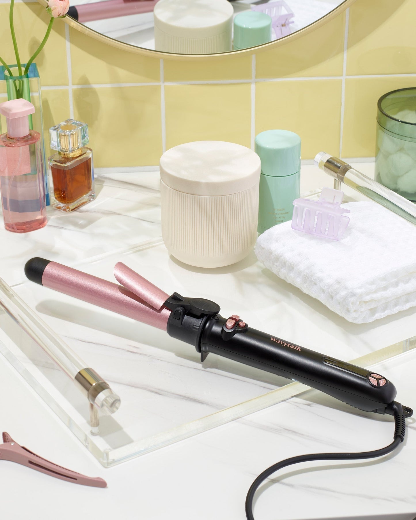 Rotating Curling Iron