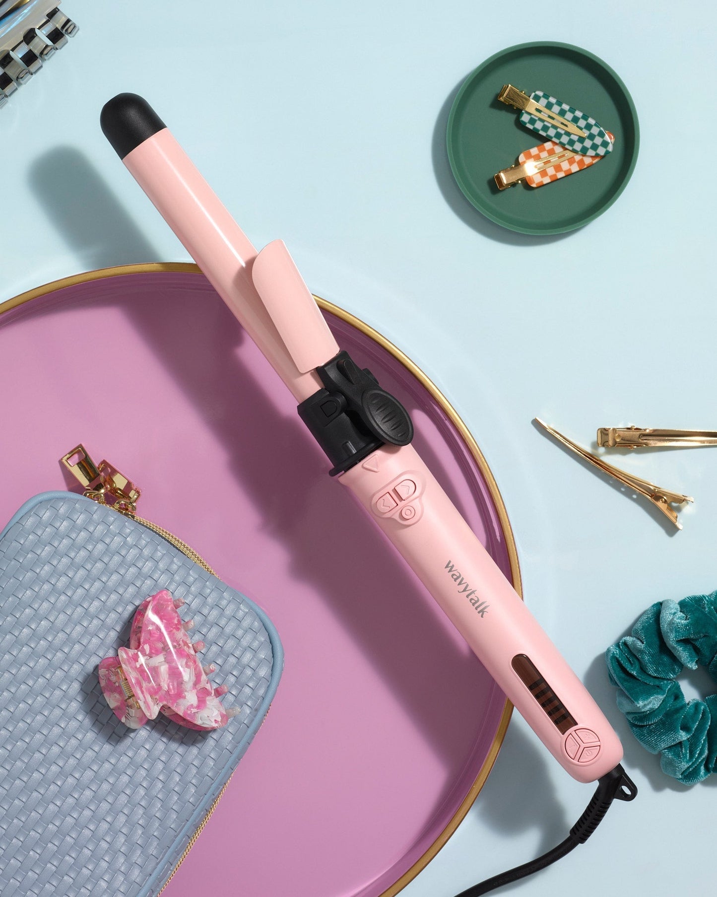 Rotating Curling Iron