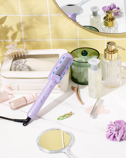 Ionic Hair Straightener Brush